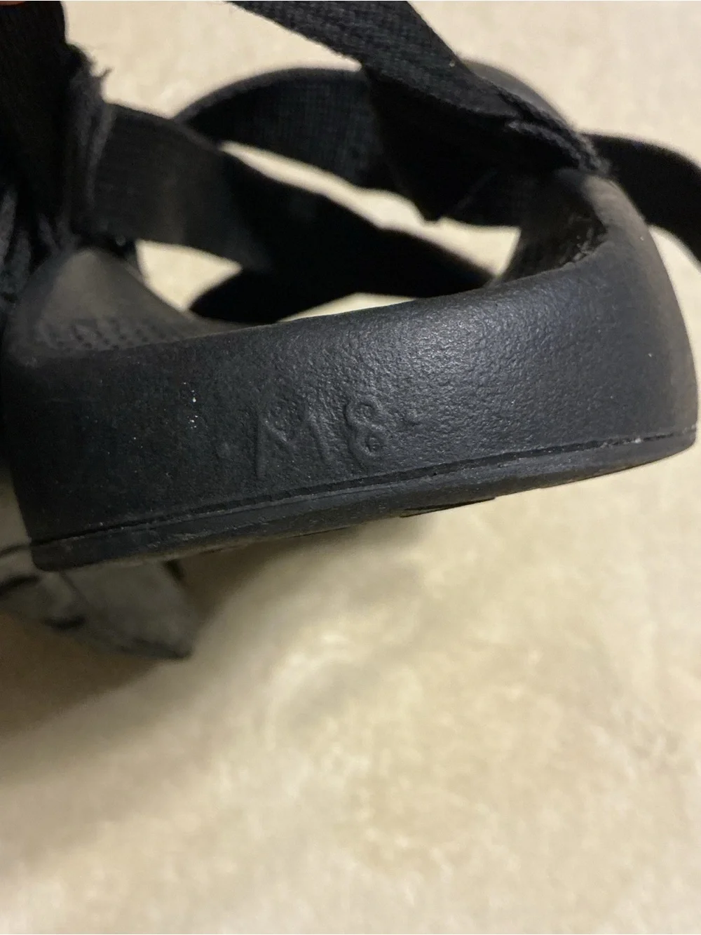 Chaco Men's Black Strappy Outdoor Sandals